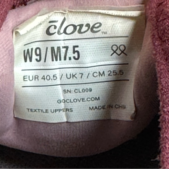 Clove Nurses Shoes Royal Maroon Slip On Drawstring CL009 Women’s Size 9 - Picture 13 of 13